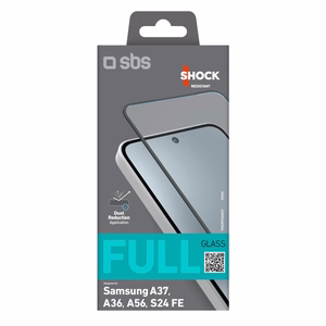 SBS Full Cover rūdīts stikls priekš Samsung Galaxy A37