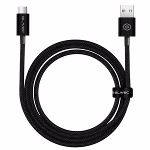 Blavec Kabelis Candy pīts - USB uz Type C - PD 60W 3A 1 metrs Apple CarPlay/Android Auto (CCA-UC3B10) melns
