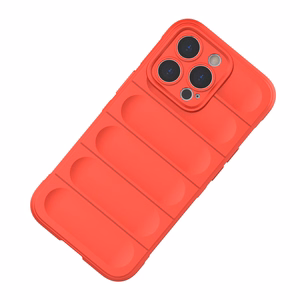 Magic Shield viedtālruņa apvalks iPhone 13 Pro elastīgs bruņu sarkanas krāsas vāks