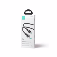 Joyroom Surpass Series A11 USB-A / USB-C 3A kabelis 1.2 m - melns