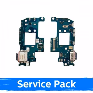 Charging Port Compatible With Samsung S711 S23 FE with Flex / Plata (Service Pack)