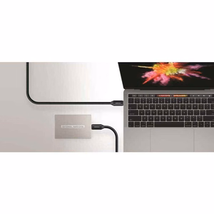 Momax Elite Link USB-C–USB-C kabelis, 1 m, PD 100 W, melns