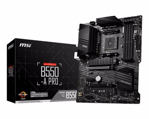 MSI B550-A PRO mātesplate AMD B550 Socket AM4 ATX