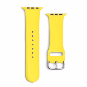 Silikona siksniņa APS Apple Watch 38/40/41mm - dzeltens