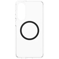 CARE by PanzerGlass Flagmanis Urban Combat melns viedtālruņa apvalks ar QI Samsung Galaxy S25 Edge - caurspīdīgs