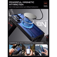 Supcase Unicorn Beetle Pro Mag MagSafe 2 komplektu futrālis Samsung Galaxy S26 Ultra - melns un tumši zils