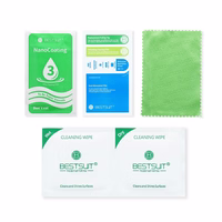 Bestsuit Elastīgs Hibrīda Stikls 5D Apple iPhone 14 Pro melns