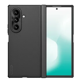 Nillkin Super Frosted Shield Fold viedtālruņa apvalks priekš Samsung Galaxy Z Fold 7 - melns