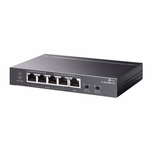 TP-Link TL-SG1005P-PD tīkla slēdzis Gigabit Ethernet (10/100/1000) Power over Ethernet (PoE) melns