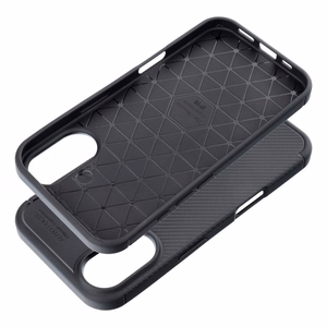 Viedtālruņa apvalks CARBON PREMIUM IPHONE 16 melns