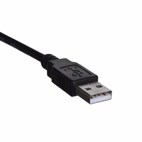 Lanberg CA-USBA-20CU-0018-BK USB cable 1.8m 2.0 USB A melns
