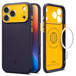 Spigen Nano Pop Magnētiskais viedtālruņa apvalks iPhone 17 Pro Max - tumši zila