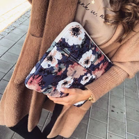 Canvaslife Portatīvo somu soma portatīvajam datoram 15-16'' - tumši zila/rozā krāsā