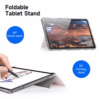 Korpuss Dux Ducis Unid Samsung X210/X215/X216 Tab A9 Plus 11.0/X230/X235/X236 Tab A11 Plus 11.0 violets