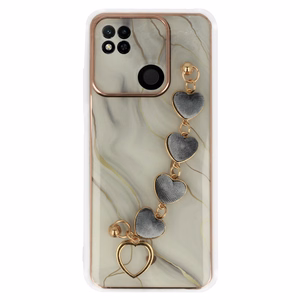 Viedtālruņa apvalks Xiaomi Redmi 10A (dizains 1) (m) - balts