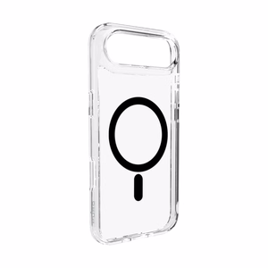 Puro Lite Mag TPU+PC magnētiskais viedtālruņa apvalks iPhone 17 Air - caurspīdīgs ar melnu gredzenu