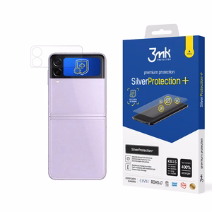 3mk SilverProtection+ – tālruņa ekrāna aizsargs modelim Samsung Galaxy Z Flip 3 5G (Front)