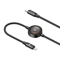 Mcdodo CA-5680 2 vienā USB-C uz Lightning kabelis + Apple Watch lādētājs, 36W, 1.5m