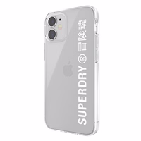 SuperDry Snap iPhone 12 mini Clear Case balts 42593