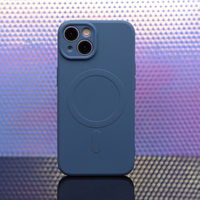 Simple Color Mag viedtālruņa apvalks Xiaomi Redmi 15C 4G EU / 15C 5G EU (173.16 x 81.06 x 8.2 mm) tumši zila