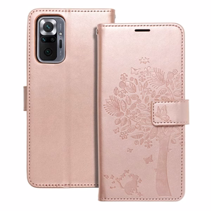 Флип-чехол Xiaomi Redmi NOTE 10 PRO Mezzo Book tree розовое золото