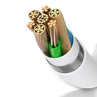 Joyroom S-Y104 austiņu adapteris Lightning - Lightning / mini ligzda 3,5 mm - balts