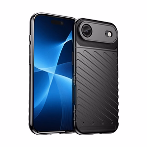 Thunder viedtālruņa apvalks iPhone 17 Air - melns