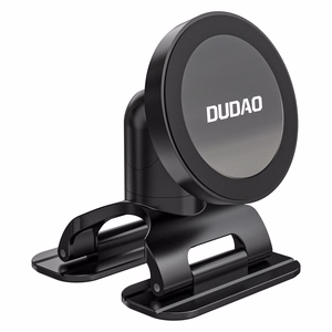 Dudao F25 MagSafe-compatible car mount dashboard or windshield - melns