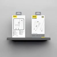 Dudao A27STEU 25W GaN USB-A Wall Charger with USB-A - USB-C Cable - White