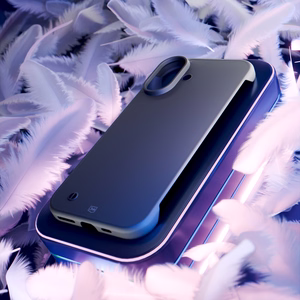 3mk Just20g Matēts apvalks Apple iPhone 16 - matēts melns