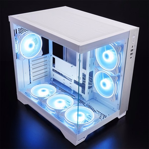 Chieftec GM-30W-TG-OP computer case Cube White