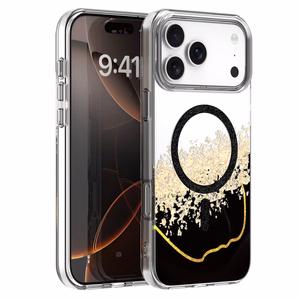 Чехол Epoxy Mag для iPhone 17 Pro Max 6,9'' черный