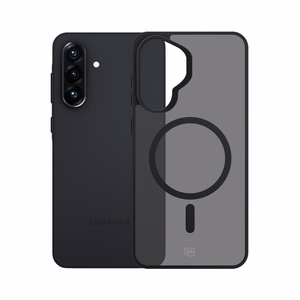 3mk Smoke MagCase futrālis Samsung Galaxy A57 - Pelēks, caurspīdīgs