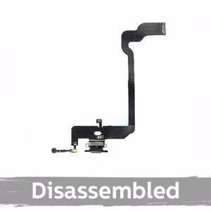 Uzlādes ports saderīgs ar iPhone XS ar Flex / melns / (100% oriģināls / Lietots)