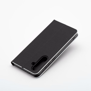 Atvēramais maciņš priekš Samsung A27 Luna Book Carbon melns