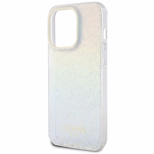 Guess IML Faceted Mirror Disco Iridescent viedtālruņa apvalks iPhone 14 Pro Max – daudzkrāsains