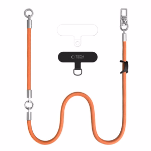Tech-Protect C10S Rope Phone Lanyard - Orange