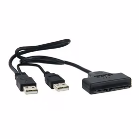 USB 2.0 Type-A uz SATA 7+15Pin adapteris