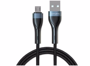USB-A uz Micro kabelis PremiumCord 10W 1 m, melns