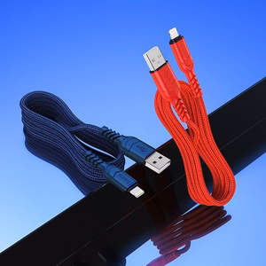 Kabelis USB-A uz Lightning HOCO 2,4A 1 m X59 zils