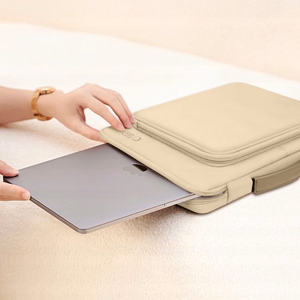 Tech-Protect Basic soma 13–14" portatīvajam datoram - bēšs
