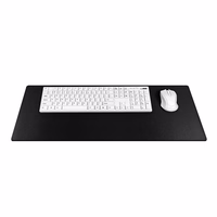 Spēļu peles un tastatūras paliktnis 700 x 300 x 2 mm melns