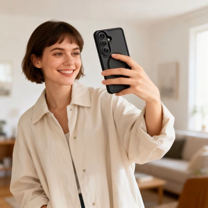 Tech-Protect MagRack MagSafe maciņš priekš Samsung Galaxy S26 Plus matēts melns