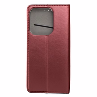 SMART MAGNETO grāmatas apvalks XIAOMI Redmi 15c tumši sarkans