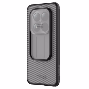 Nillkin CamShield Pro maciņš Xiaomi Redmi Note 15 Pro+ 5G/Poco M8 Pro 5G caurspīdīgs melns