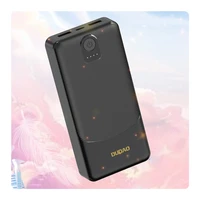 Portatīvais lādētājs Dudao K10Pro 2.4A 20000mAh 2 x USB-A - melna