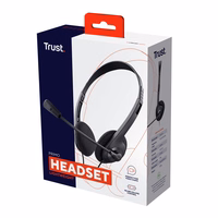 Trust Primo tērzēšanas austiņas melnas
