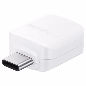 Samsung EE-UN930 USB-A uz USB-C OTG adapteris (lielapjoma – aizvietojošs iepakojums) – balts