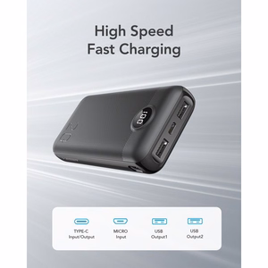 VEGER portatīvais lādētājs 20000 mAh PD QC3.0 2A20W L20S (VP2039PD / W2039PD) balts