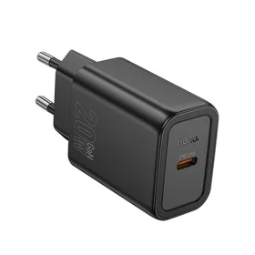 Lādētājs Hoco USB-C QC PD 20W N60 melns
